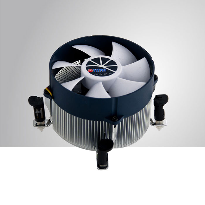 Intel LGA 1366 CPU Air Cooler with Aluminum Cooling Fins / TDP 130W