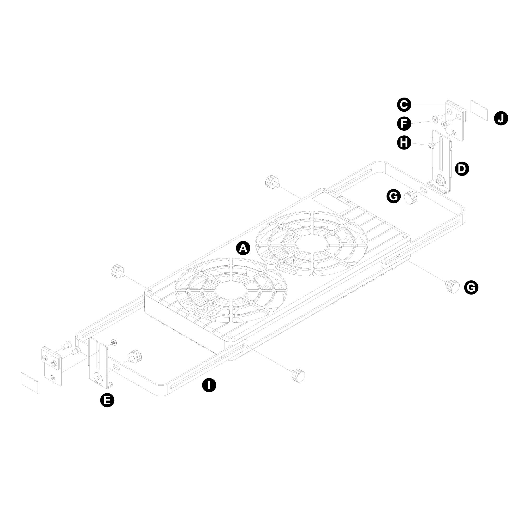 12V DC Double Reversible Roof Window Ventilation RV fan Supply CE