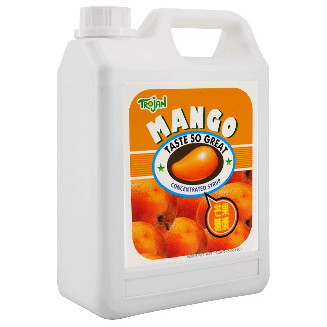 Geschmackssirup - TROJANSirup mit Mangogeschmack.