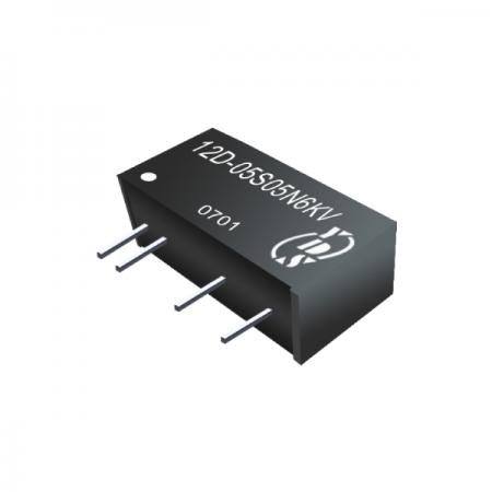 1W Unregulated Output 6KV Isolation SIP7 DC-DC Converters - 1W SIP7 Package 6KV Isolation DC-DC Converters