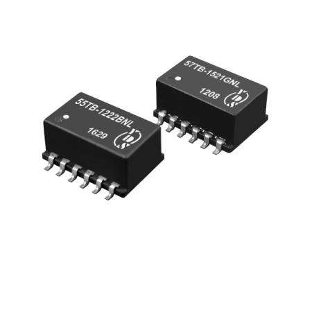 T1/CEPT/ISDN-PRI Interface 1.5KVrms Isolation SMD Dual Transformer - SMD T1/CEPT/ISDN-PRI Interface 1.5KVrms Isolation Dual Transformer