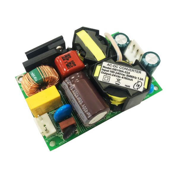 100W 3KVac Isolation Single Output 3" x 2" Miniature Size ACDC