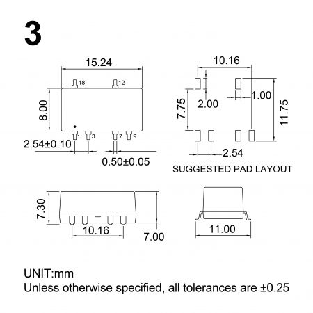 High Efficient 1W SMD 1.5KVDC & 3KVDC Isolation DC-DC Converters ...