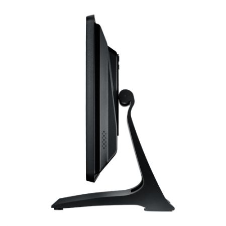 Side View of LCD Display PPD-1008 with Desktop Stand