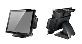POS-1000-B Fanless Full Flat Touch Screen POS Terminal