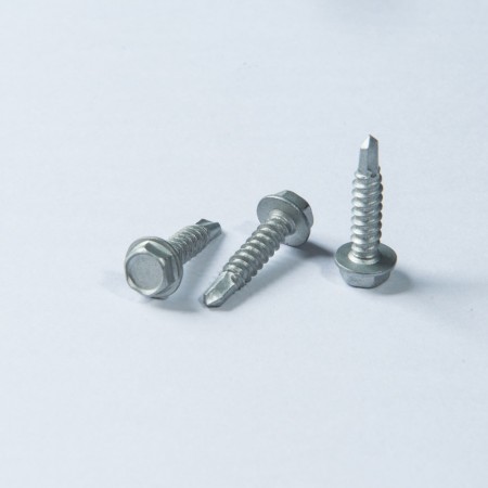 Chamfered Hex Washer Head Drilling Tail