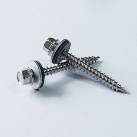 Chamfered Hex Washer Head - Chamfered Hex Washer Head Drilling Tapping Plus Washer