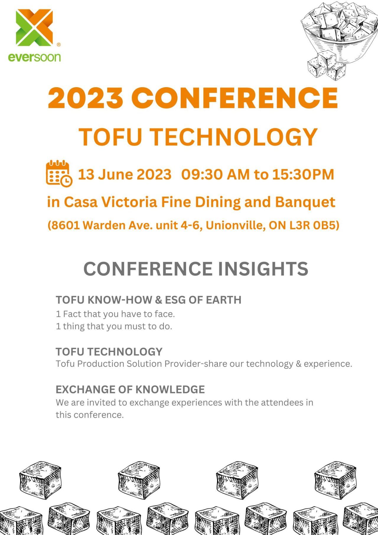 2023 TOFU TECHNOLOGY SEMINAR in CANADA