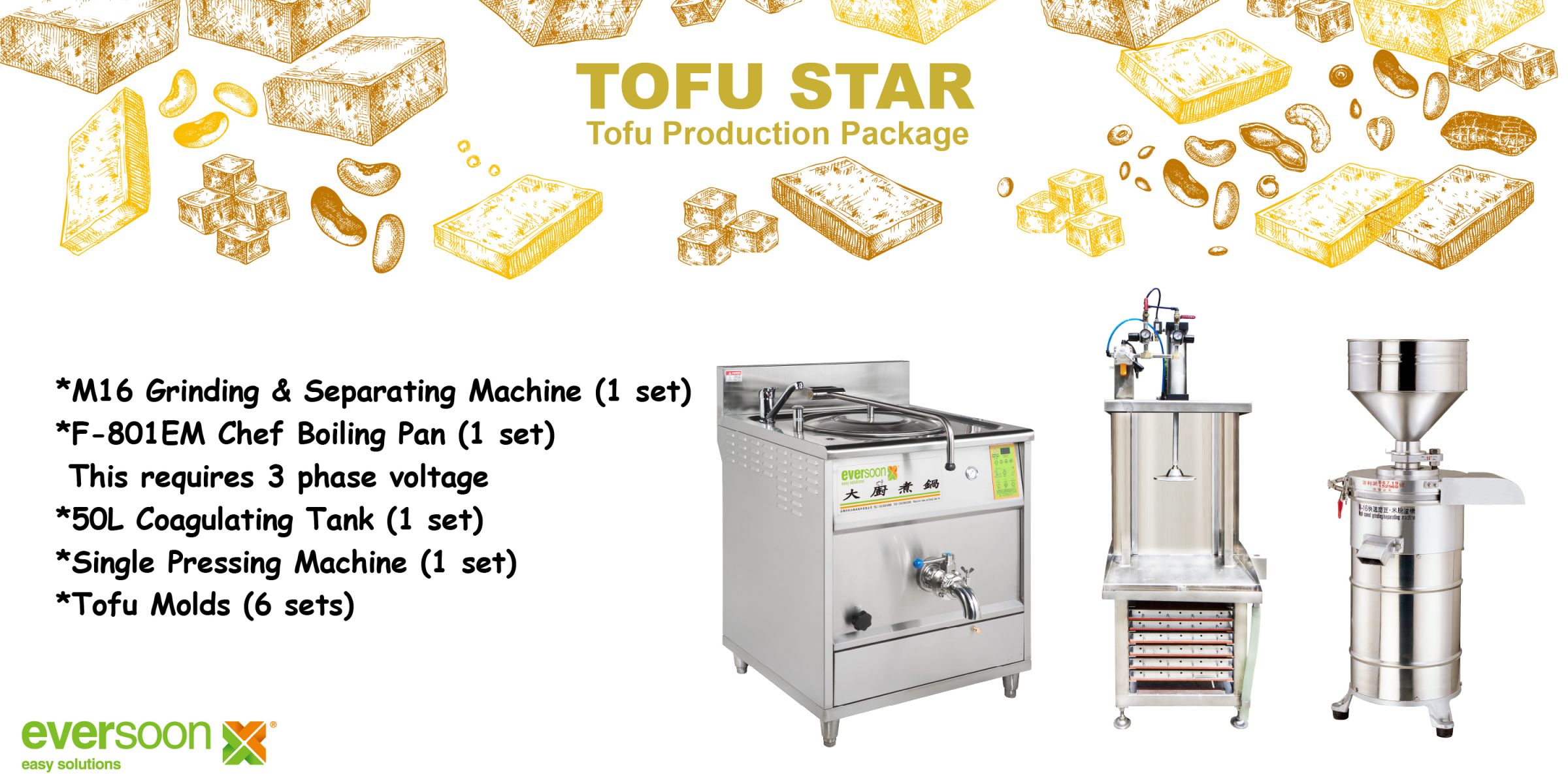 The Reason Why  EVERSOON Design Tofu Star