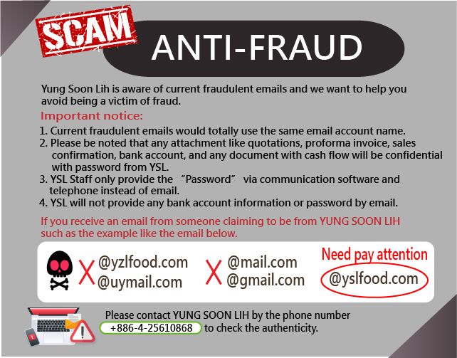 Announcement about Fraudulent Emails - Notices! We want to help you avoid being a victim of fraud.