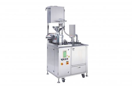 Entegre Soya Sütü Makinesi - Entegre soya sütü makinesi, soya fasulyesi öğütme, ayırma ve pişirme makinesi ile tasarlanmıştır.