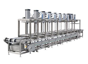 Kontinuierliche Tofu-Pressmaschine - Automatische kontinuierliche Tofu-Formen-Pressmaschine