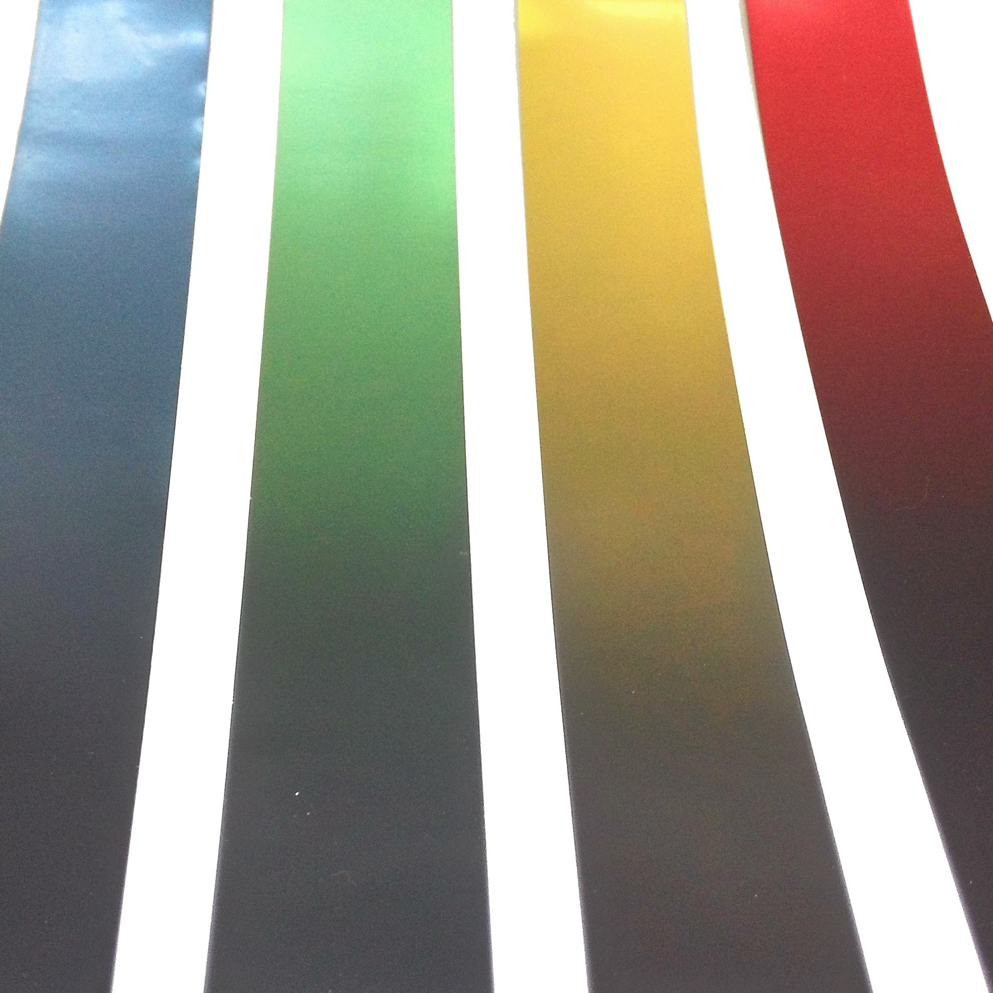 Top tint gradation sun strip window film