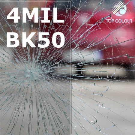 Safety window film SRCBK50-4MIL