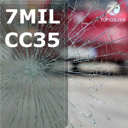 Safety window film SRCCC35-7MIL - Safety window film SRCCC35-7MIL