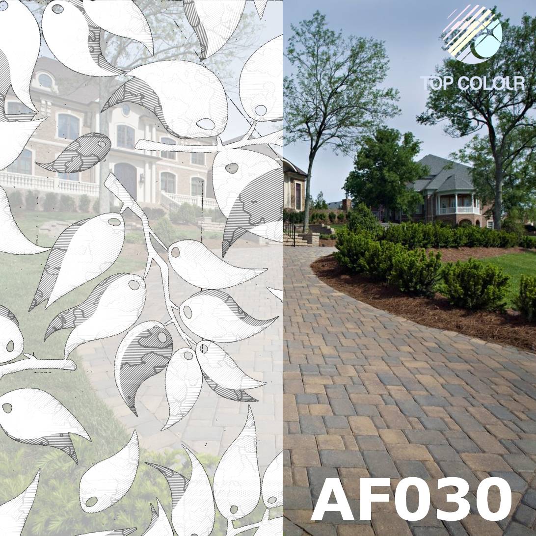 Decorative window film AF030 Window Film Suppliers TOP COLOUR