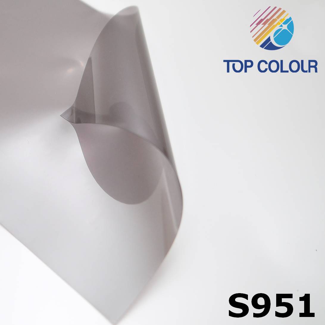 Reflective Window Film in Double Smoke Car Window Solar Tint Film Manufacturer TOP COLOUR