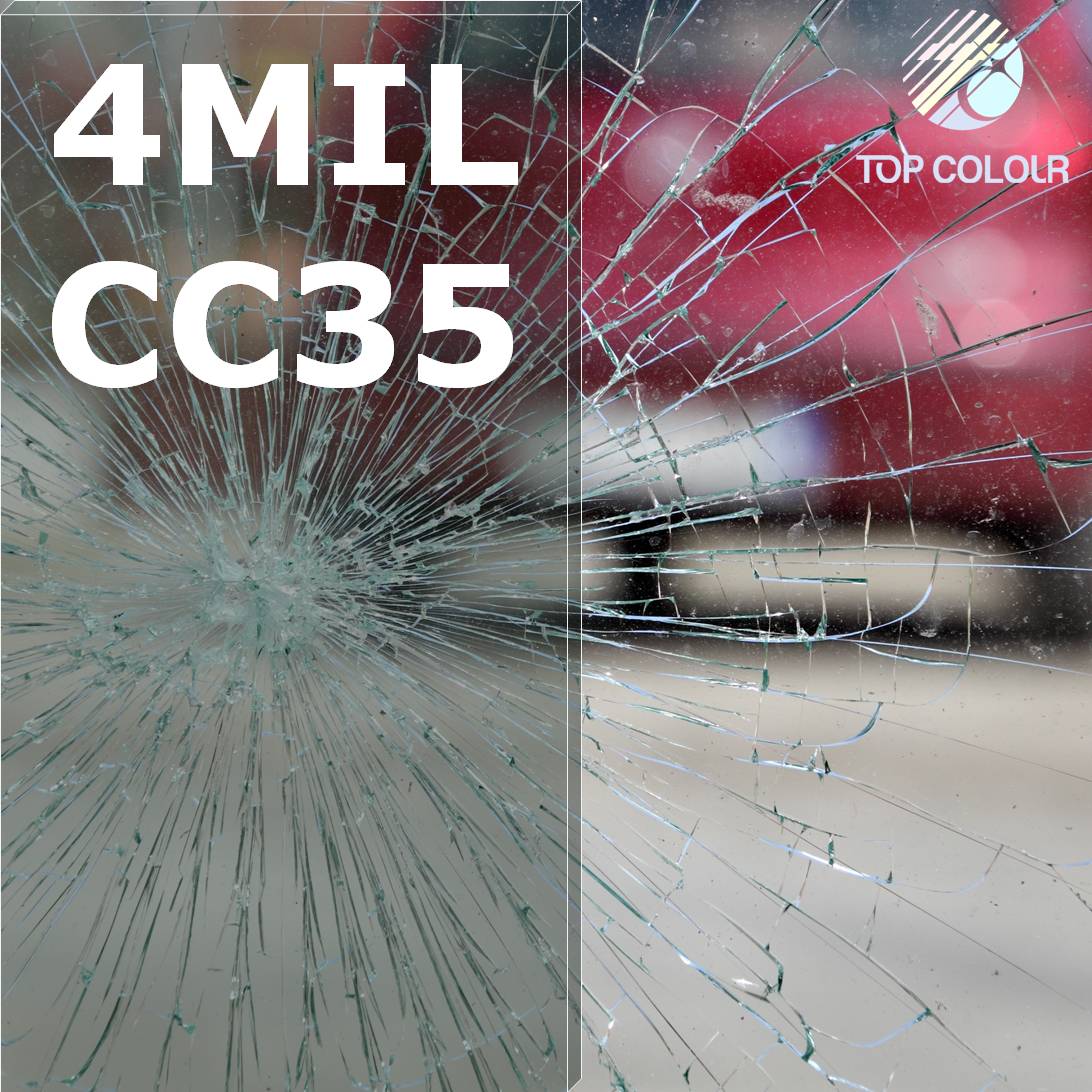 Safety window film SRCCC354MIL Window Film Suppliers TOP COLOUR