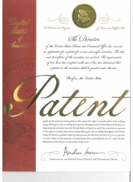 Certificado de Patente