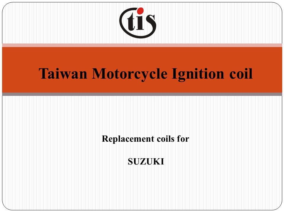 SUZUKI motorcycle ignition coil