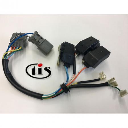 Wire Harness for Ignition Distributor TD61U-2P8P - Wire Harness for Honda Prelude Distributor TD61U-2P8P