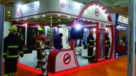Super Armor firefighting suits shown at Fire India show