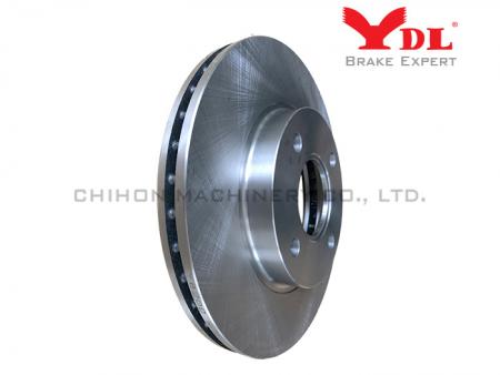 Front Brake Rotor for FORD FIESTA and MAZDA 2 - FORD FIESTA Brake Disc 1148202.
