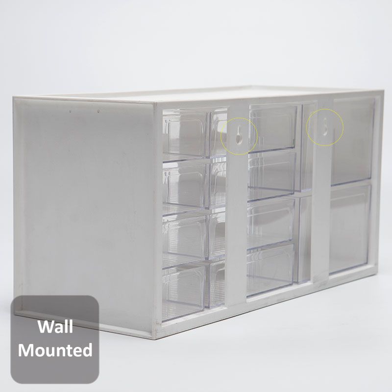 Wall mountable using by keyholes