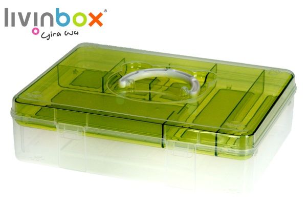 Consultar Dibuja una imagen Gigante Caja organizadora portátil para manualidades, 6,3 litros | Soluciones de  almacenamiento de plástico | SHUTER