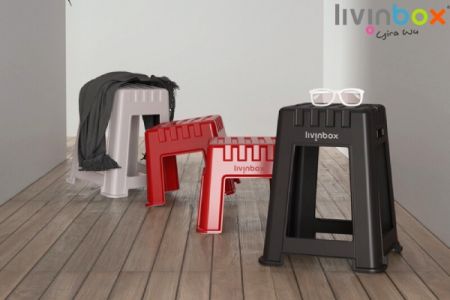 स्टूल - Plastic stool, Garden stool, Outdoor stool