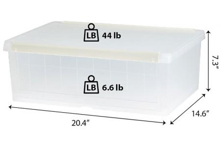 Drop-down Door Storage Box - 26 Liter Volume