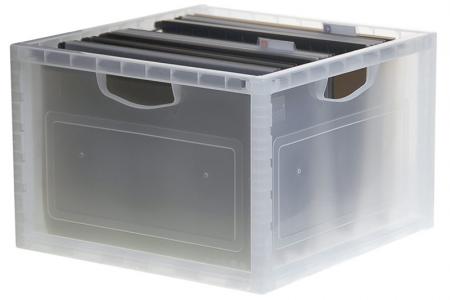 Filing Storage INNO Cube for A4 Size Documents - Filing storage INNO Cube for A4 size documents in clear.