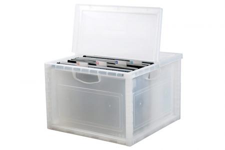 Filing Storage Box with Lid for A4 Size Documents