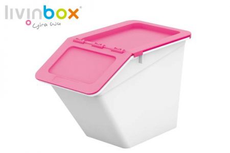 蝶番を付けられたふたが付いている積み重ね可能な収納箱 13l プラスチックストレージソリューション Shuter 蝶番を付けられたふたが付いている積み重ね可能な収納箱 13l プラスチックストレージソリューション Shuter