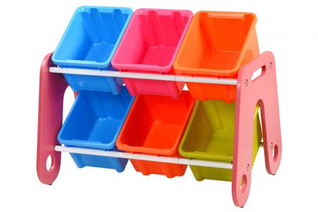 Classic Toy Tower with 6 Bins - Classic toy tower with 6 bins.