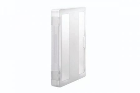 Large Active-Use Carry File with transparent snap-lock for 300 Sheets of A4 Sized Paper - A4 file case