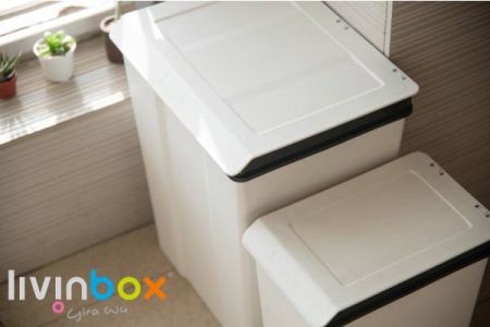 livinbox recycle bins in bathroom