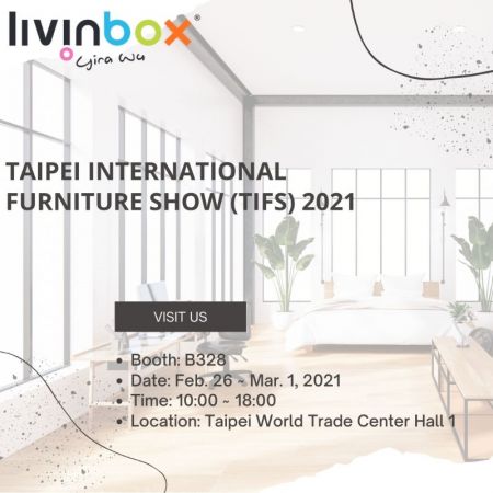 livinbox2021년 타이페이 국제 가구 전시회(TIFS)에서