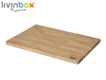 Mặt bàn bằng gỗ cho Tote lưu trữ bằng nhựa 60L có nắp đi kèm