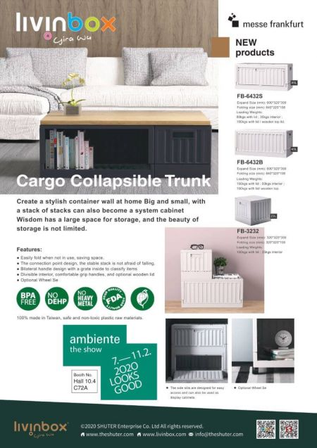 livinbox Cargo collapsible trunk for storage