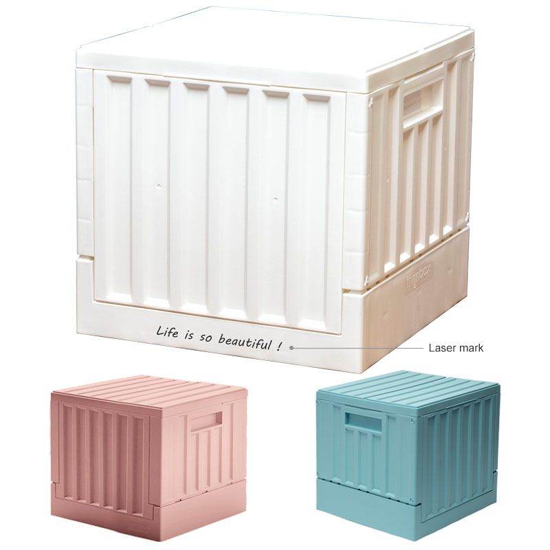 23L zusammenklappbarer Kunststoff-Aufbewahrungsbehälter mit Deckel