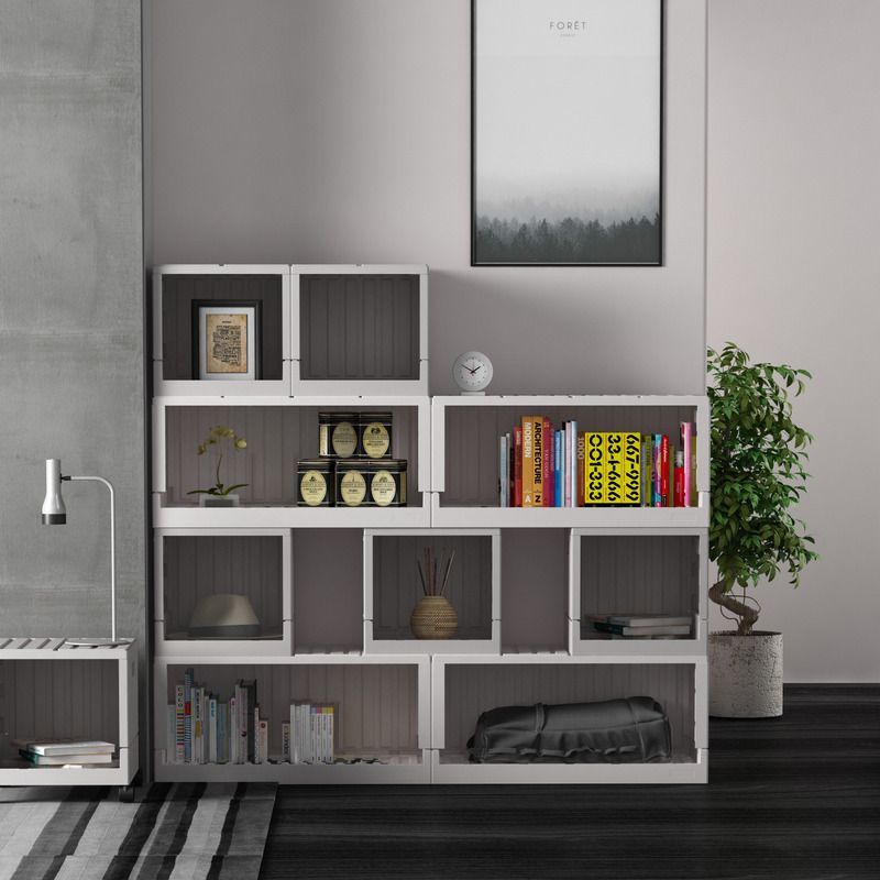 23L zusammenklappbarer Kunststoff-Aufbewahrungsbehälter mit Deckel