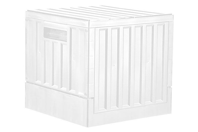 Small Collapsible Trunk 23 Liter Plastic Storage Solutions SHUTER