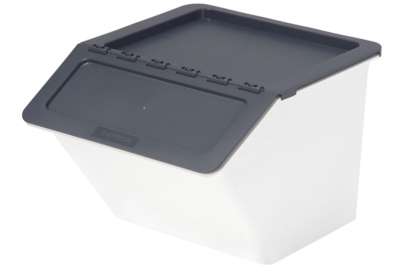 Classic Pelican Stack & Nest Storage Bin 22 Liter Volume Plastic