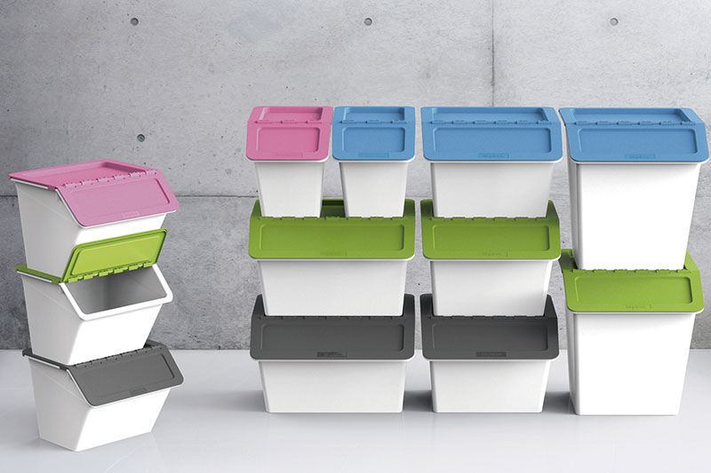 Classic Pelican Stack & Nest Storage Bin 22 Liter Volume Plastic