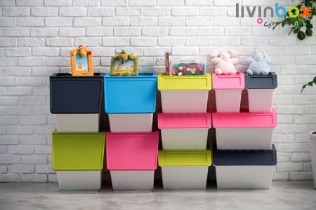 Stackable Storage Bin | Plastic Storage Solutions | SHUTER