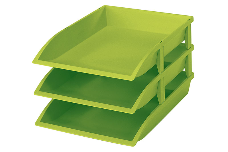 Stacking & Nesting Paper Tray Plastic Storage Solutions SHUTER
