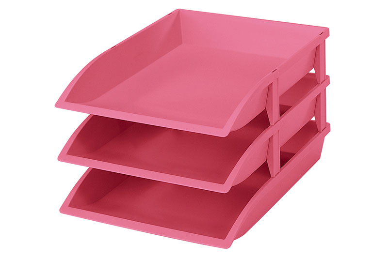 Stacking & Nesting Paper Tray Plastic Storage Solutions SHUTER