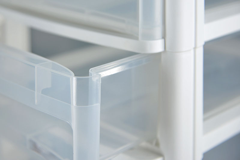 Tidy de torre mediano con 3 cajones surtidos de tamaño A4 con manijas