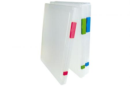 Slim Active-Use Carry File for 150 Sheets of B4 Sized Paper | Plastic